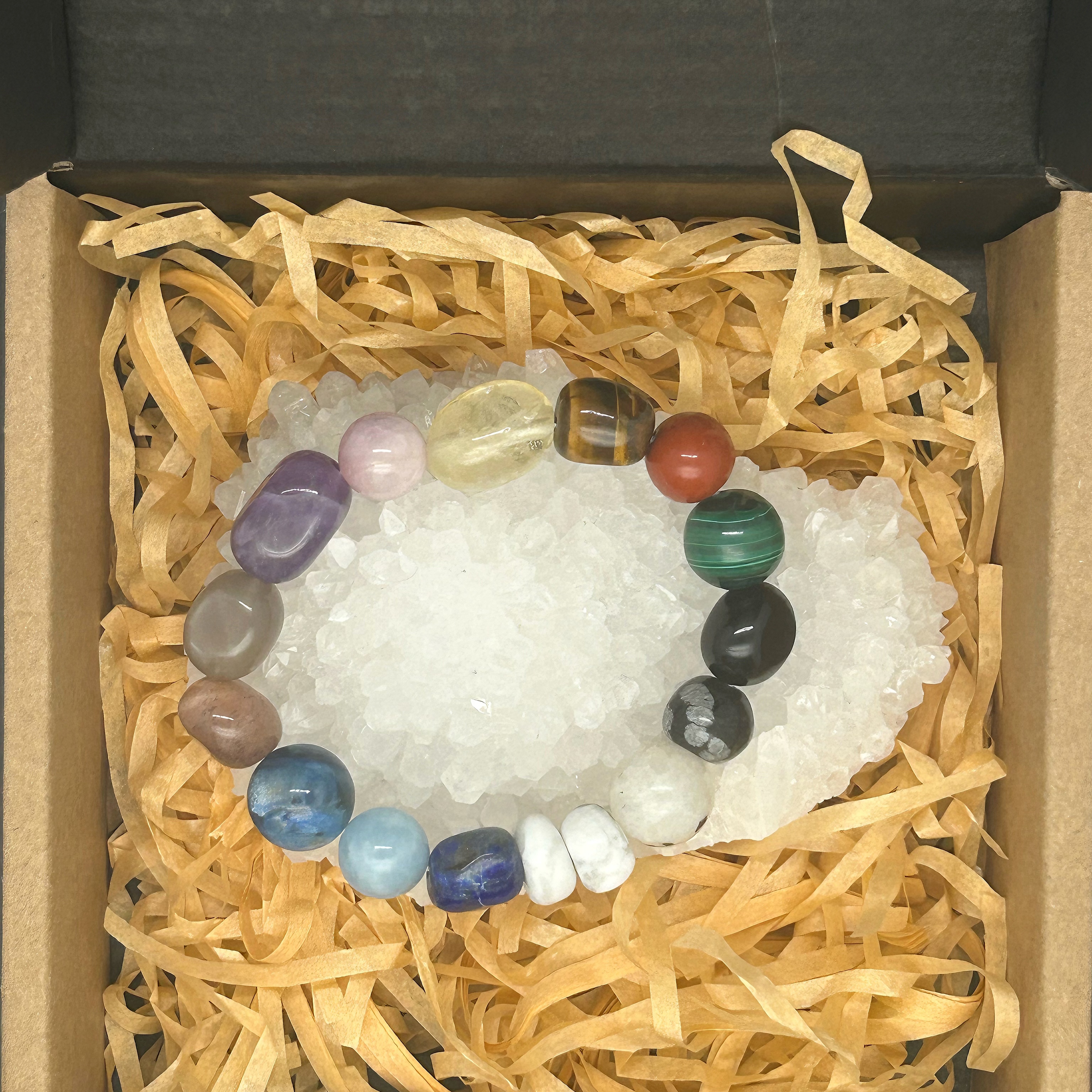 Vogue Custom Multi-Gemstone Chakra Harmony Bracelet 3