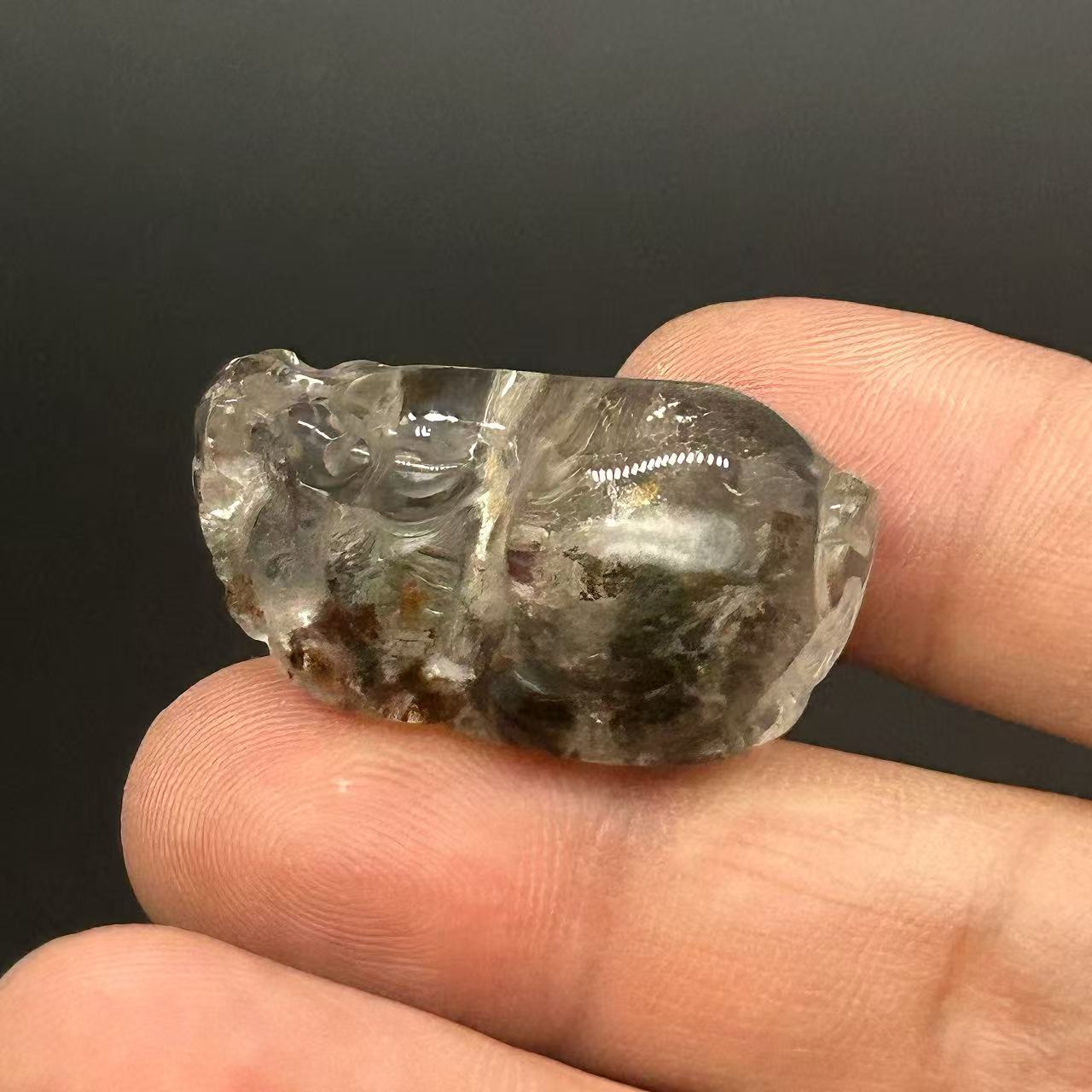 Collector-Grade Garden Quartz Pi Xiu Fortune Keeper-A 4