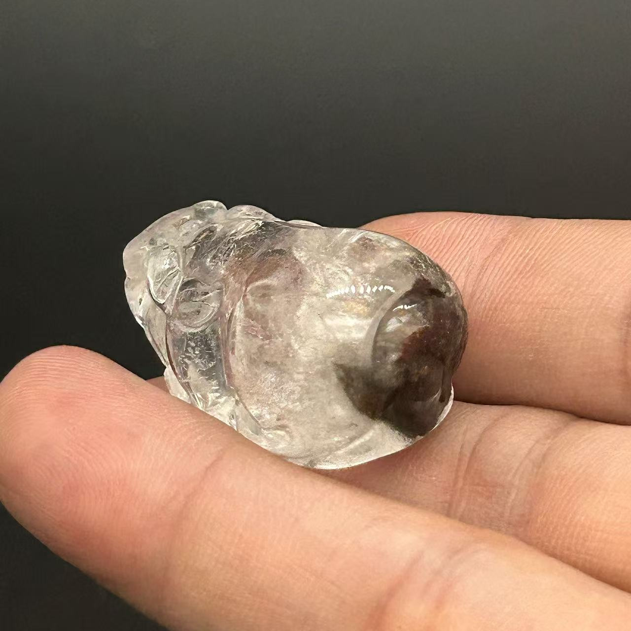 Collector-Grade Garden Quartz Pi Xiu Fortune Keeper-B 4