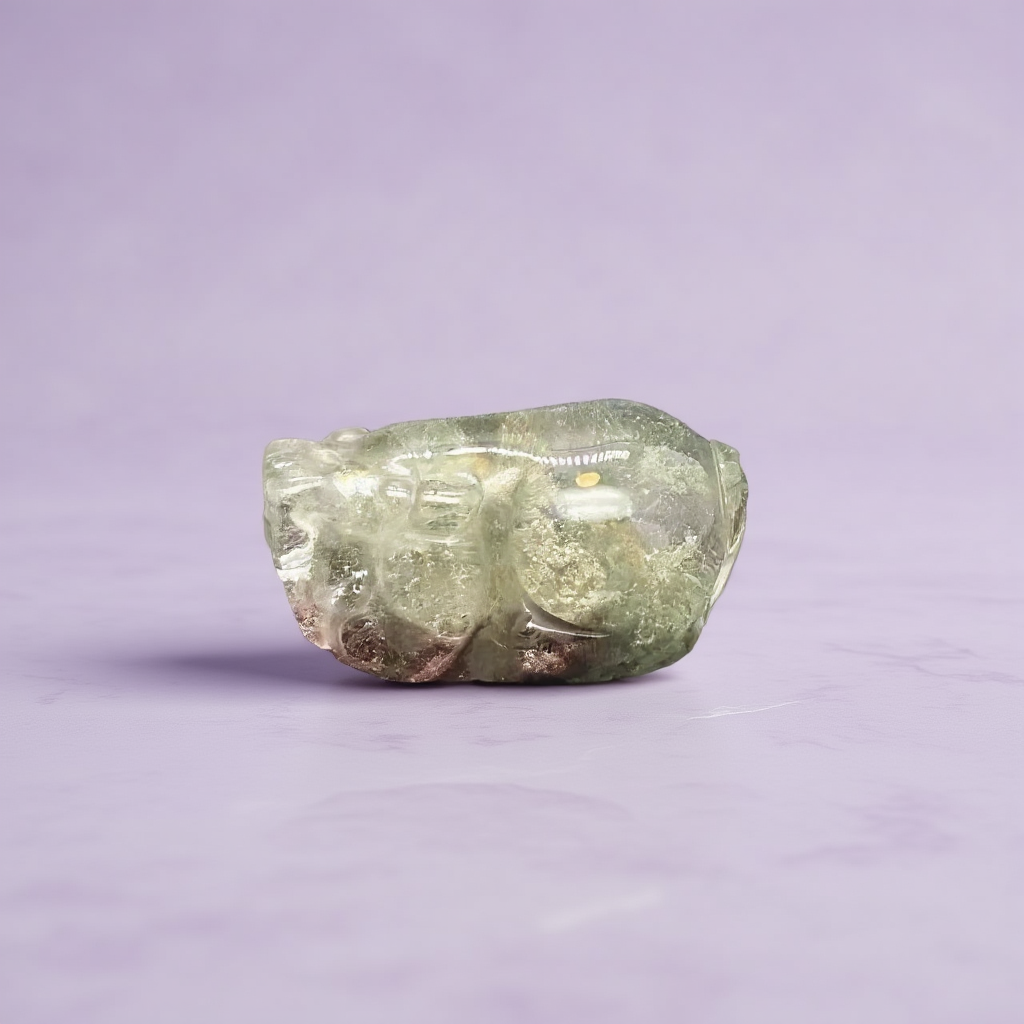 Collector-Grade Garden Quartz Pi Xiu Fortune Keeper-C