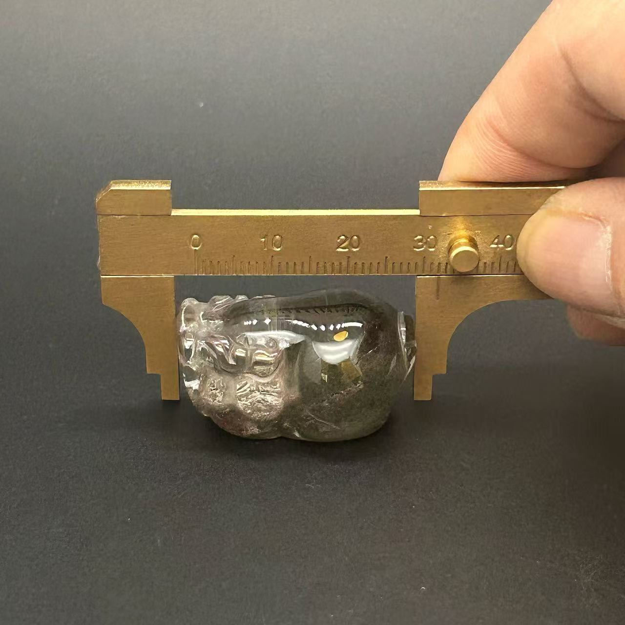 Collector-Grade Garden Quartz Pi Xiu Fortune Keeper-D 3