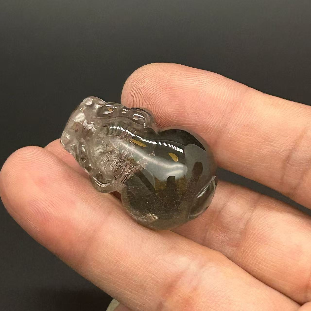 Collector-Grade Garden Quartz Pi Xiu Fortune Keeper-D 4