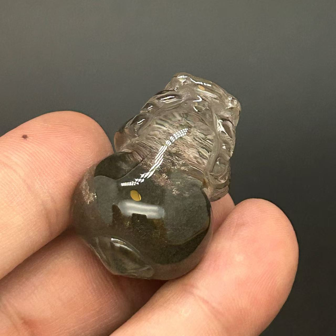 Collector-Grade Garden Quartz Pi Xiu Fortune Keeper-D 5