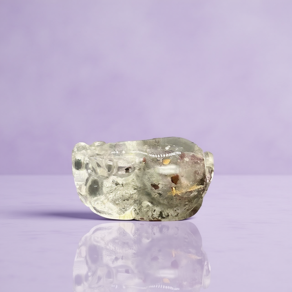 Collector-Grade Garden Quartz Pi Xiu Fortune Keeper-E