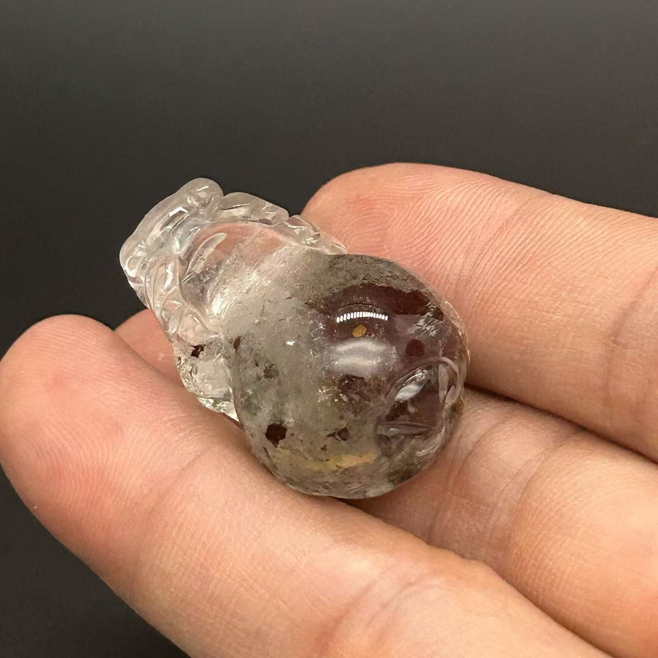 Collector-Grade Garden Quartz Pi Xiu Fortune Keeper-E 4