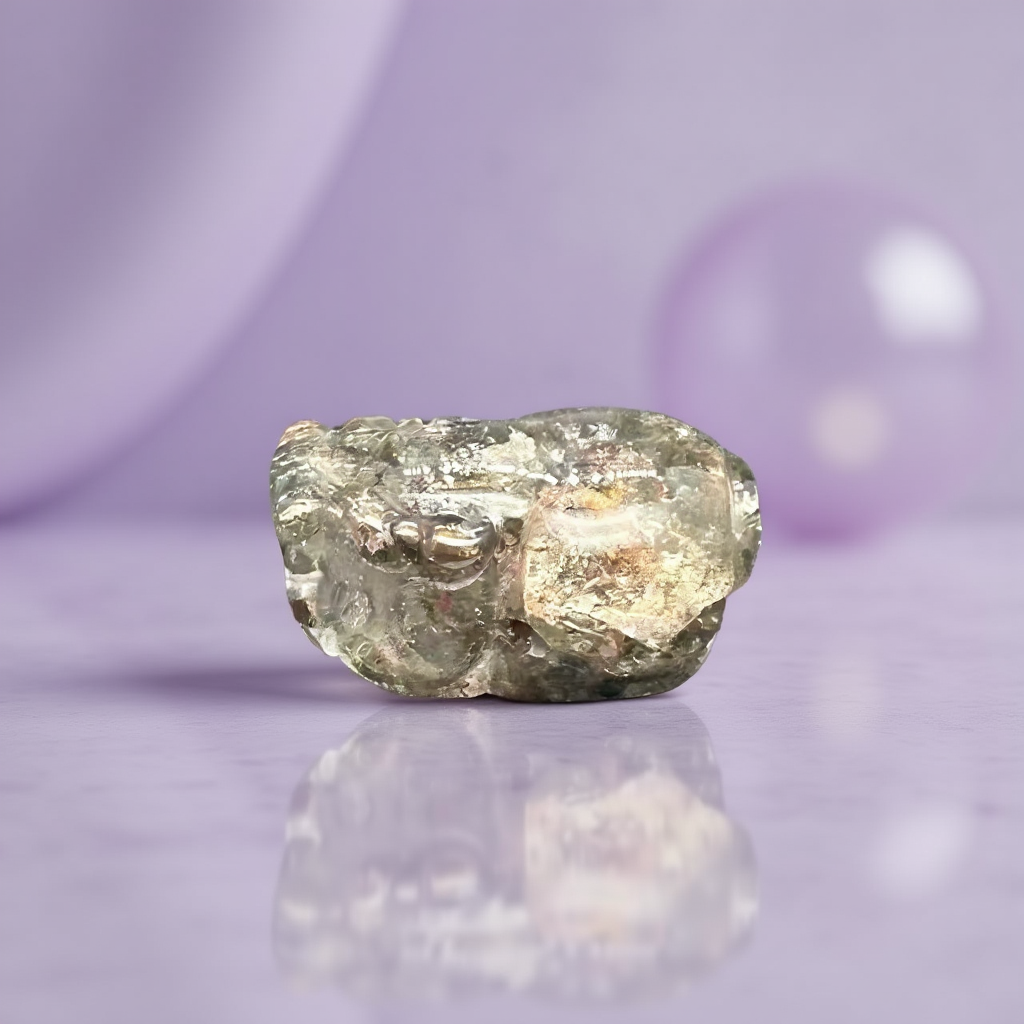 Collector-Grade Garden Quartz Pi Xiu Fortune Keeper-K