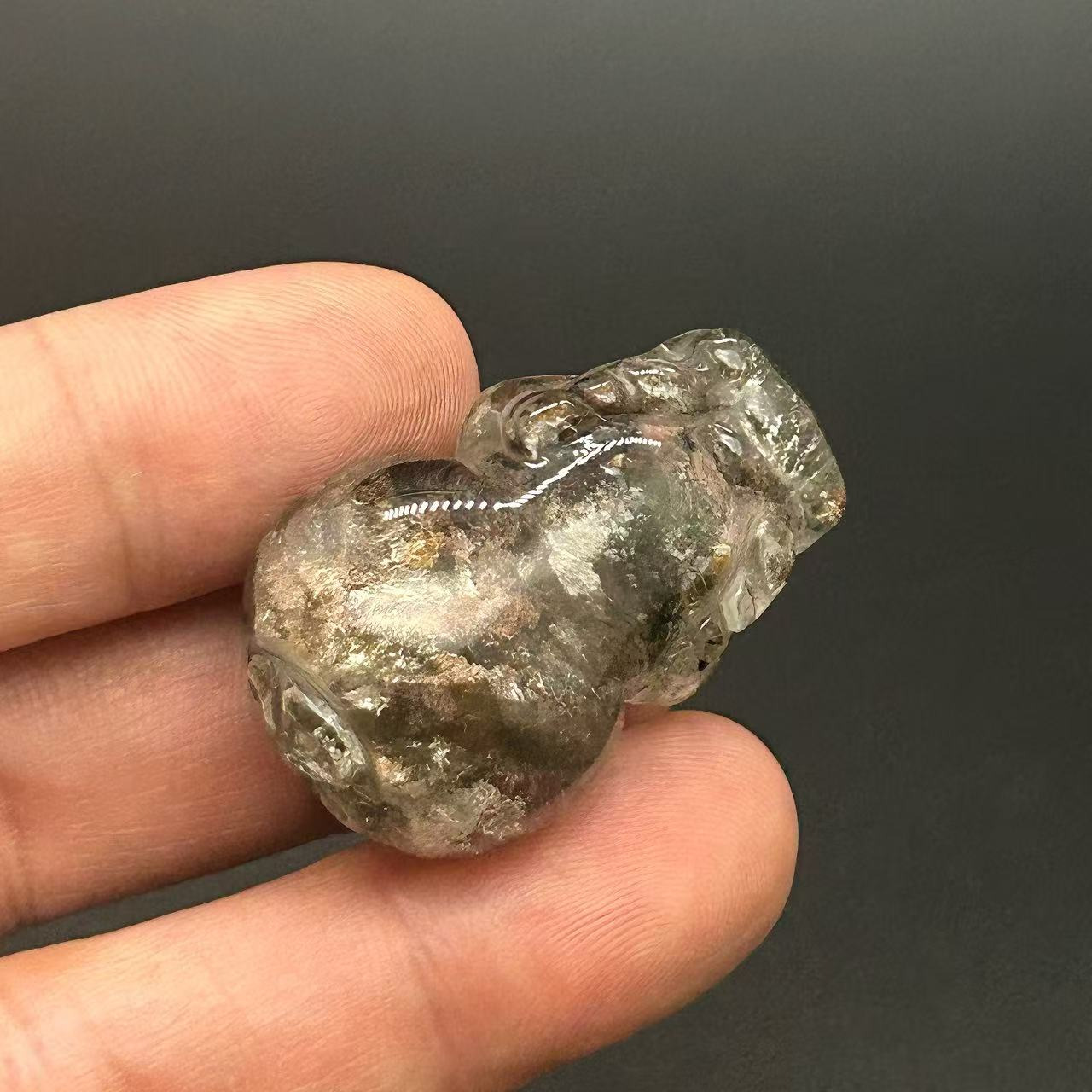 Collector-Grade Garden Quartz Pi Xiu Fortune Keeper-K 4