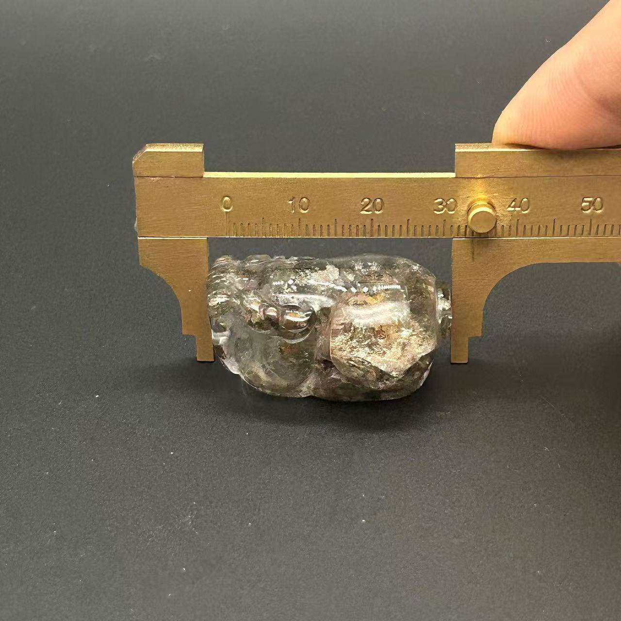 Collector-Grade Garden Quartz Pi Xiu Fortune Keeper-K 3