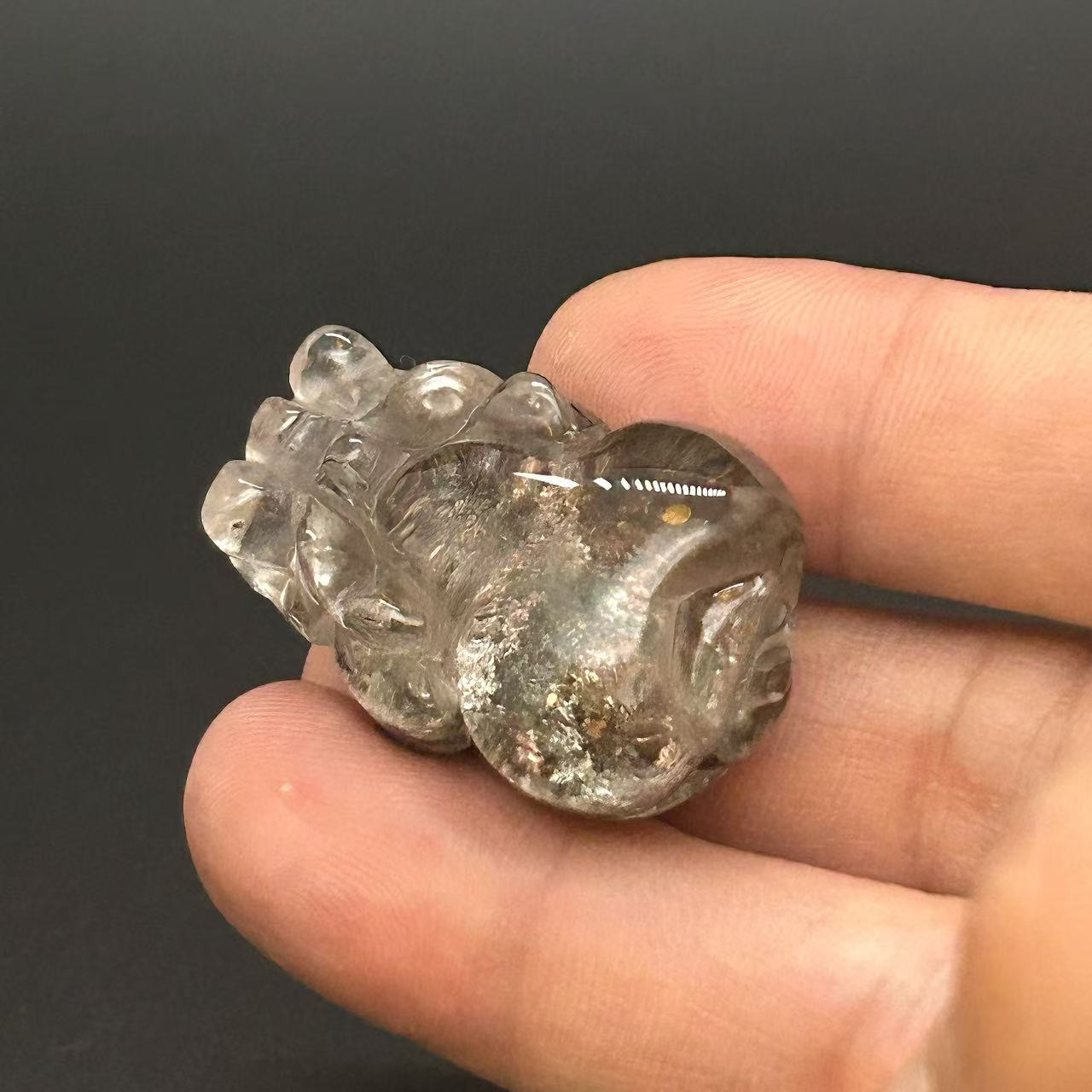 收藏級景觀水晶貔貅擺件-L 4
