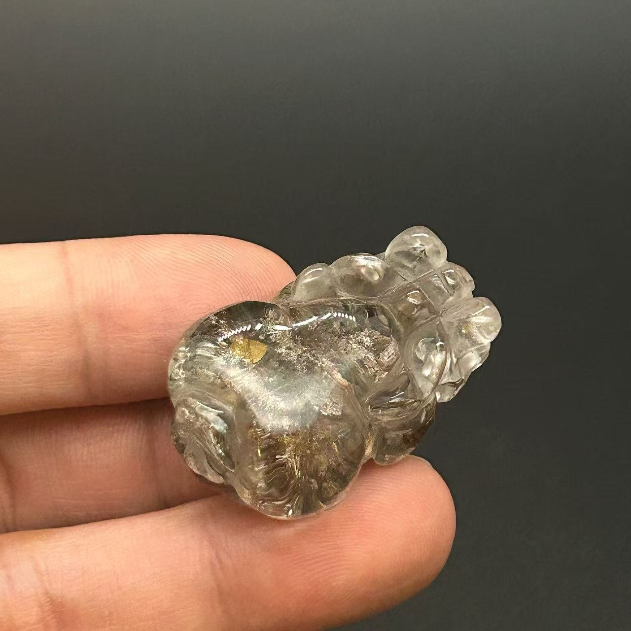 收藏級景觀水晶貔貅擺件-L 5