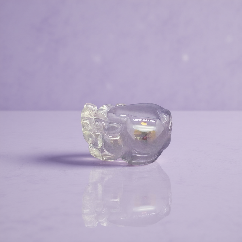 Collector-Grade Garden Quartz Pi Xiu Fortune Keeper-M