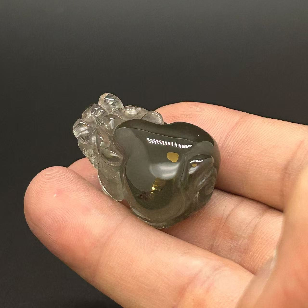 Collector-Grade Garden Quartz Pi Xiu Fortune Keeper-M 4