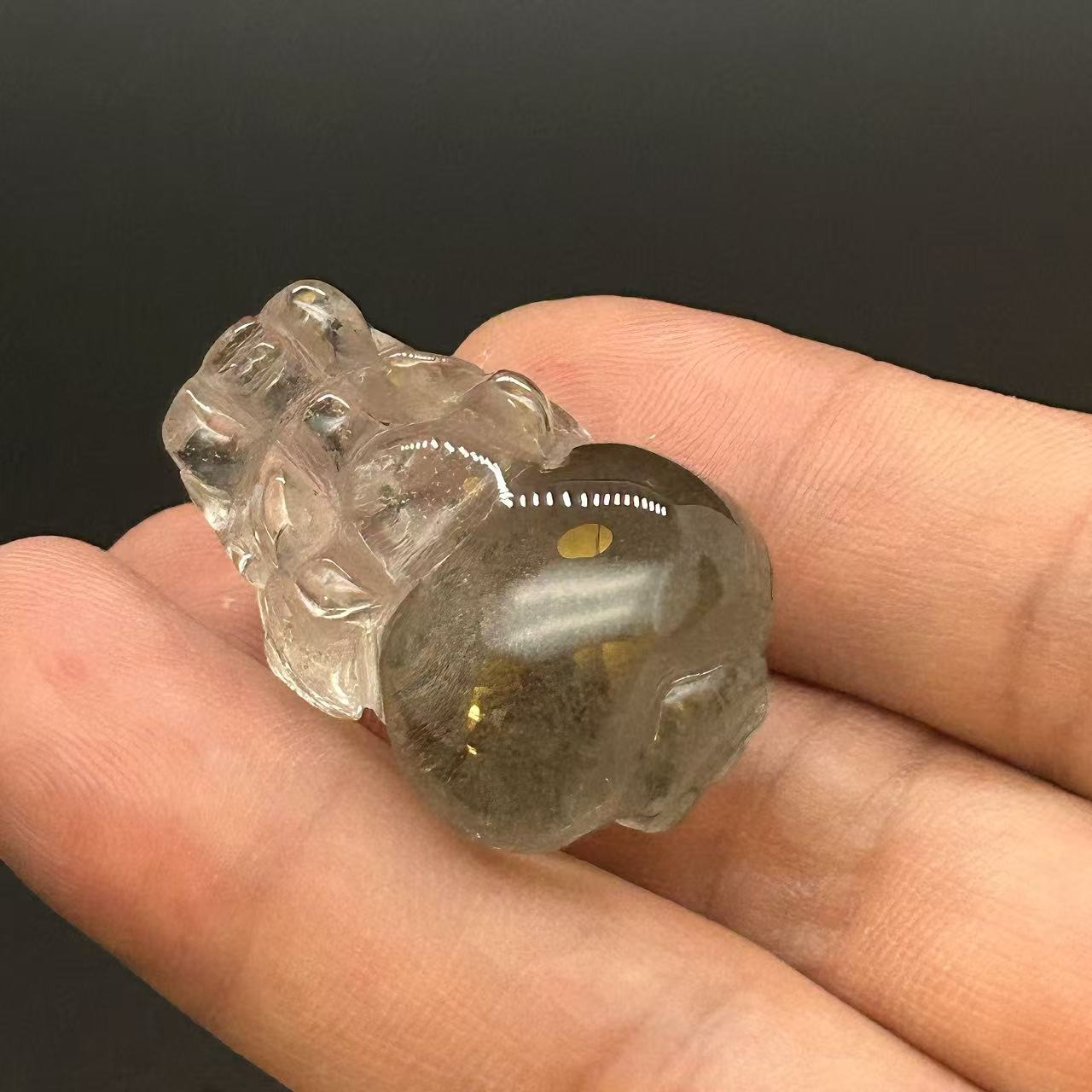 Collector-Grade Garden Quartz Pi Xiu Fortune Keeper-N 4