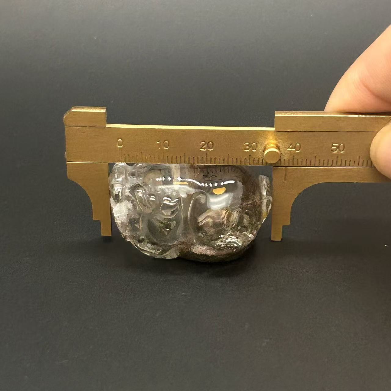 收藏級景觀水晶貔貅擺件-O 3