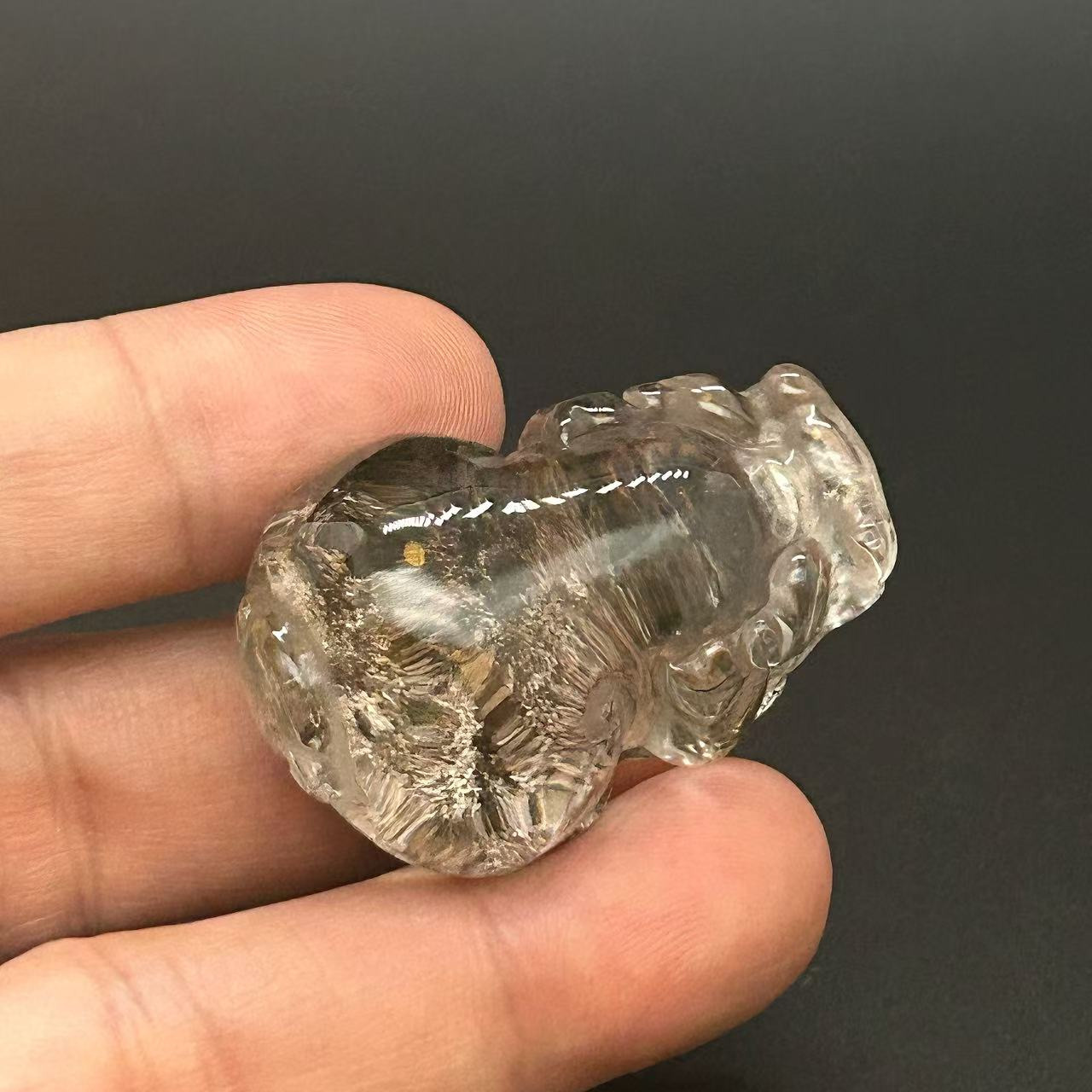 收藏級景觀水晶貔貅擺件-O 5
