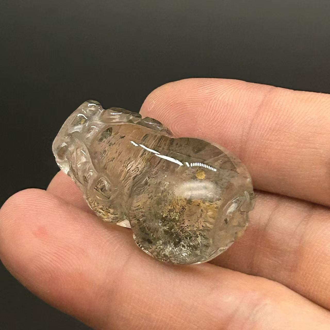 收藏級景觀水晶貔貅擺件-P 4