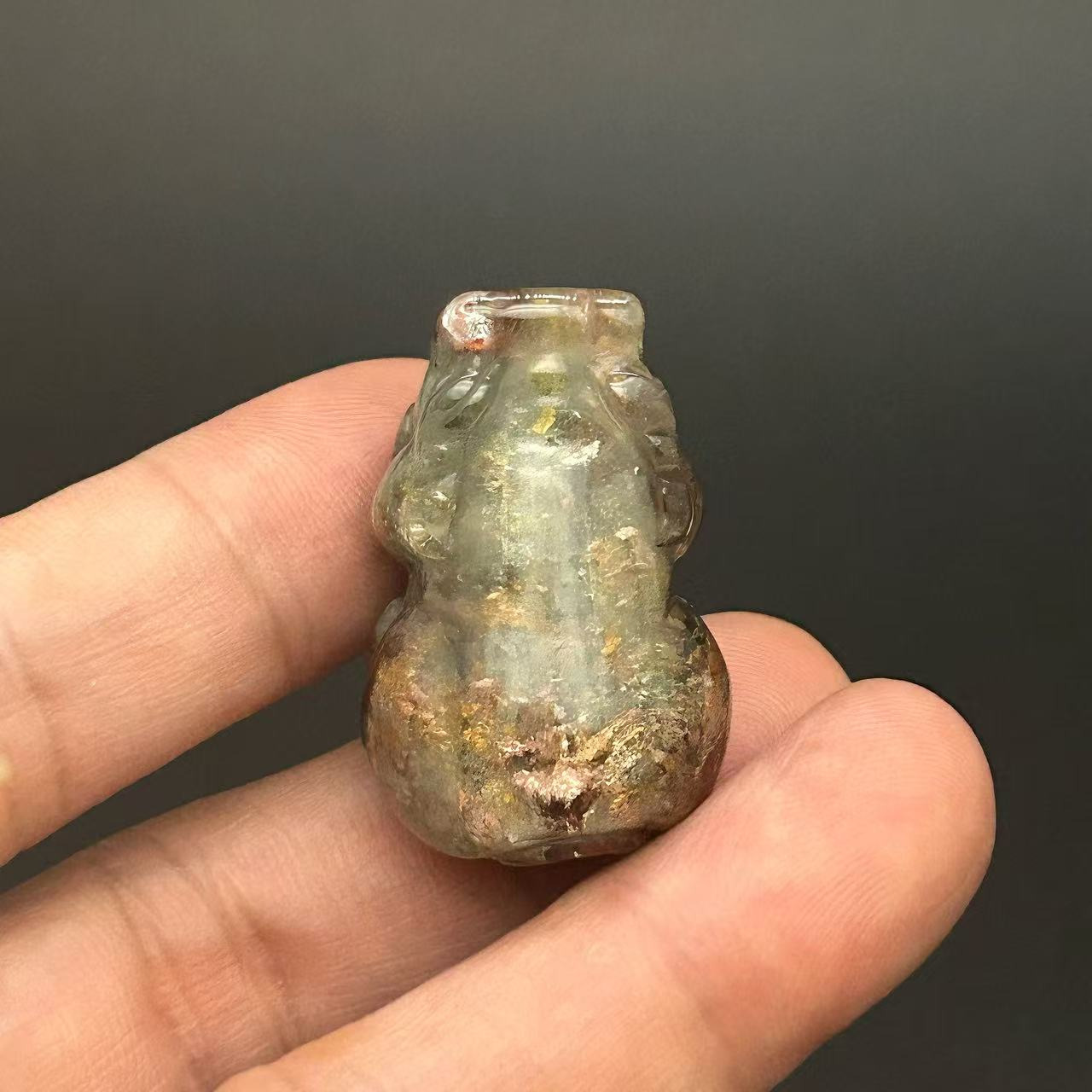 收藏級景觀水晶貔貅擺件-Q 5