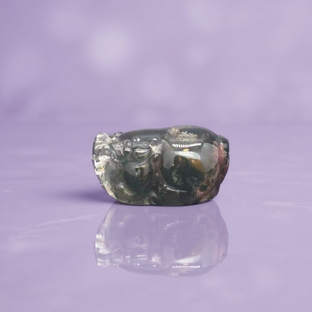 Collector-Grade Garden Quartz Pi Xiu Fortune Keeper-T
