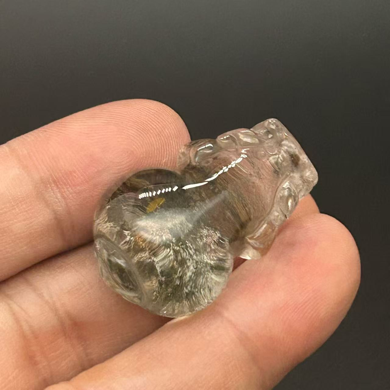 收藏級景觀水晶貔貅擺件-Y 5