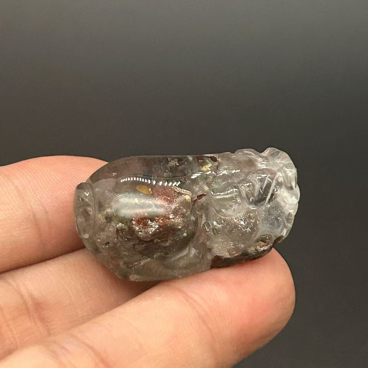 Collector-Grade Garden Quartz Pi Xiu Fortune Keeper-Z 5